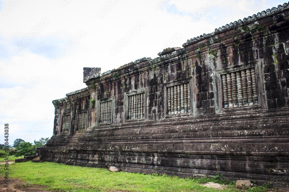 Vat Phou is a ruined Khmer Hindu temple complex in southern Laos. Champasak/Laos PDR.