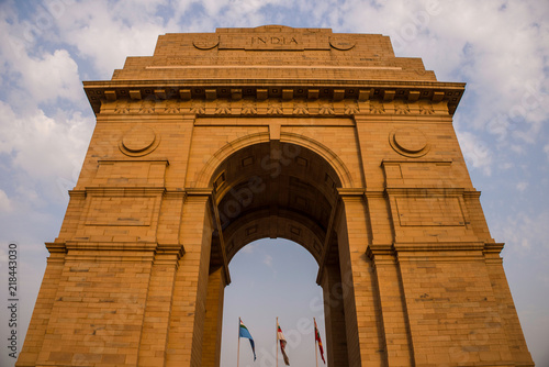 India Gate - a war memorial in Delhi India