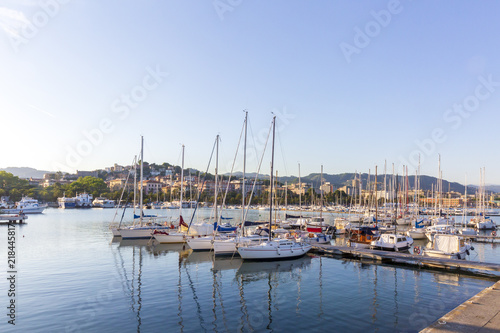 Peaceful Harbor of La Spezia, Italy