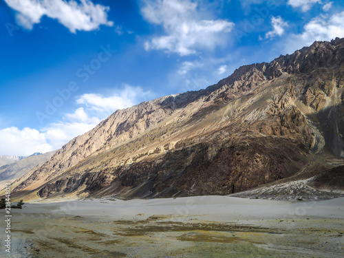 Landscape of the rock mountains