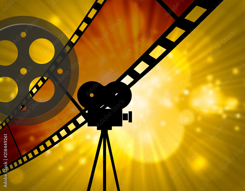 映画 フィルム ネガ エンターテイメント 娯楽 撮影カメラ Stock イラスト Adobe Stock