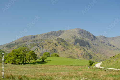 View across Little Langdale to Wetherlam, Lake District © davidyoung11111