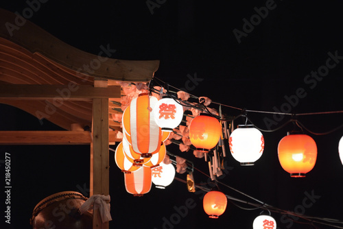盆踊りの櫓