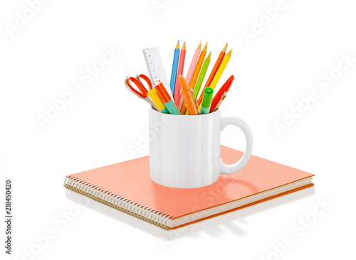 Pencils in mug