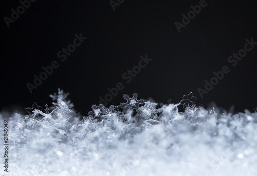 snowflake, little snowflake on the snow