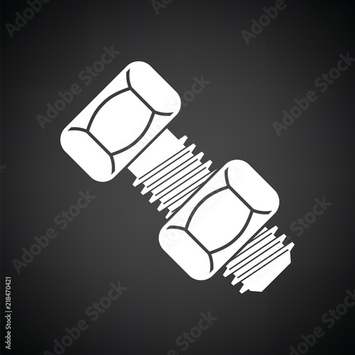Icon of bolt and nut