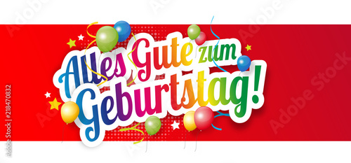 Alles Gute zum Geburtstag