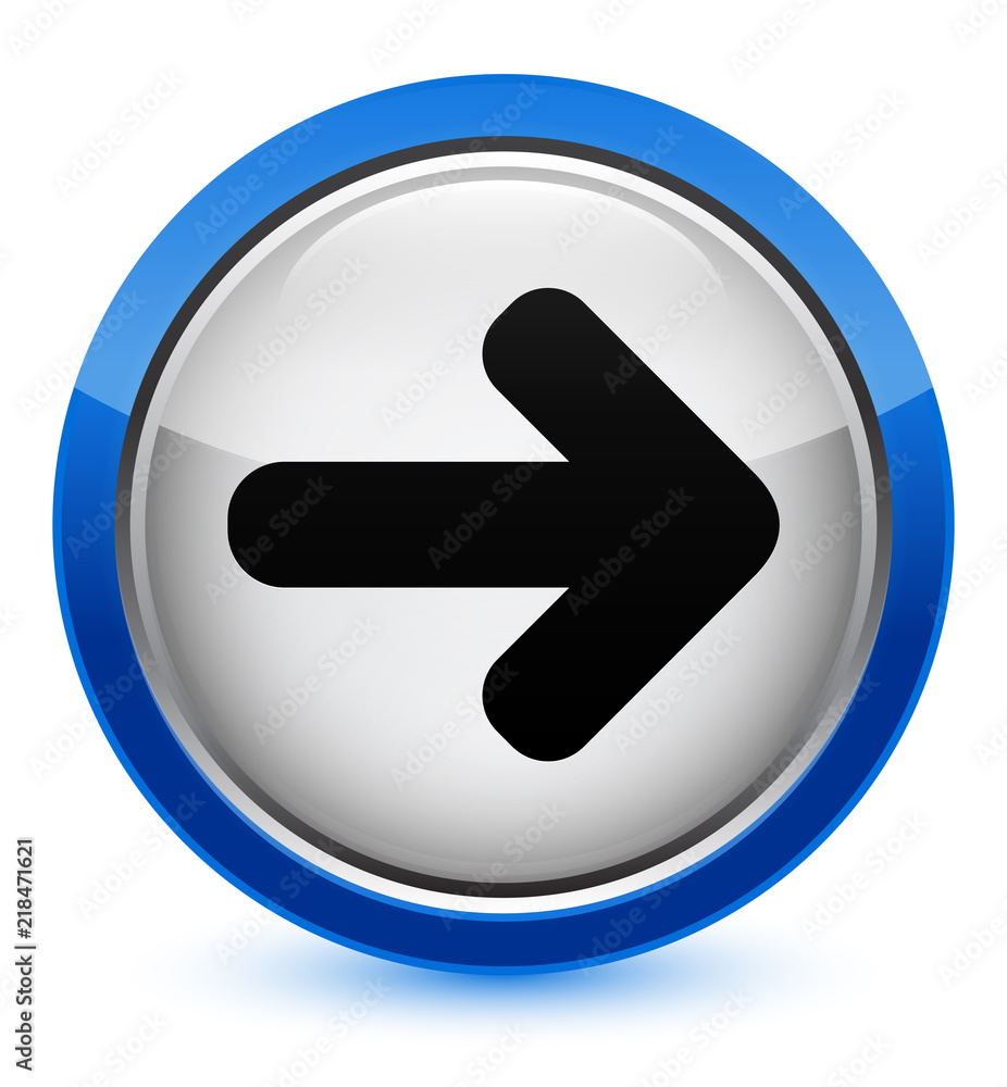 Next arrow icon crystal blue round button Next arrow icon crystal blue round button