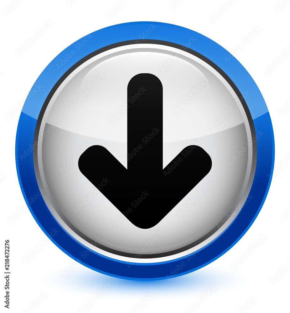 Download arrow icon crystal blue round button Download arrow icon crystal blue round button