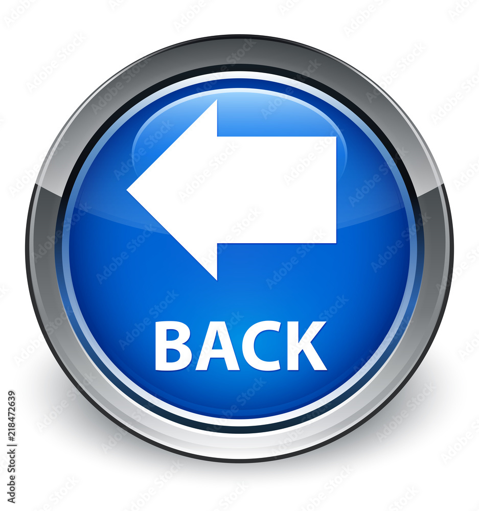 Back optimum blue round button Back optimum blue round button