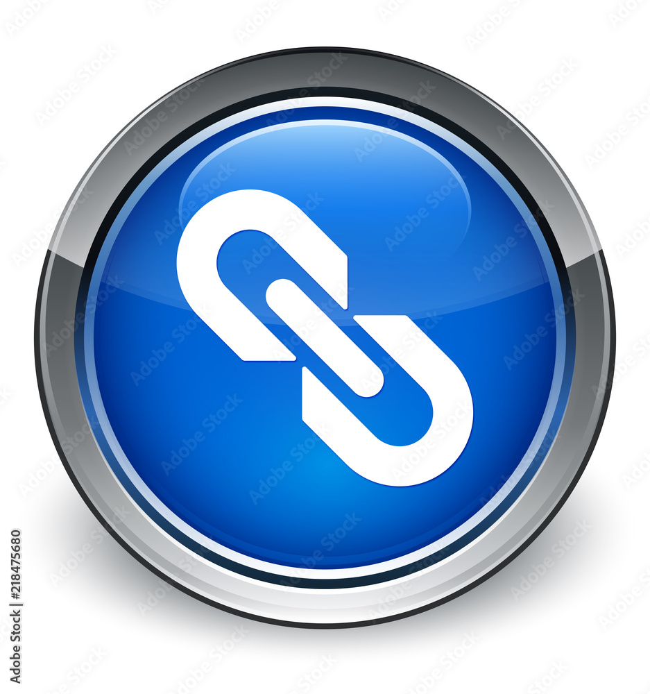 Link icon optimum blue round button Link icon optimum blue round button