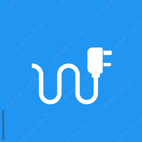 International AC power plug vector