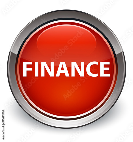 Finance optimum red round button