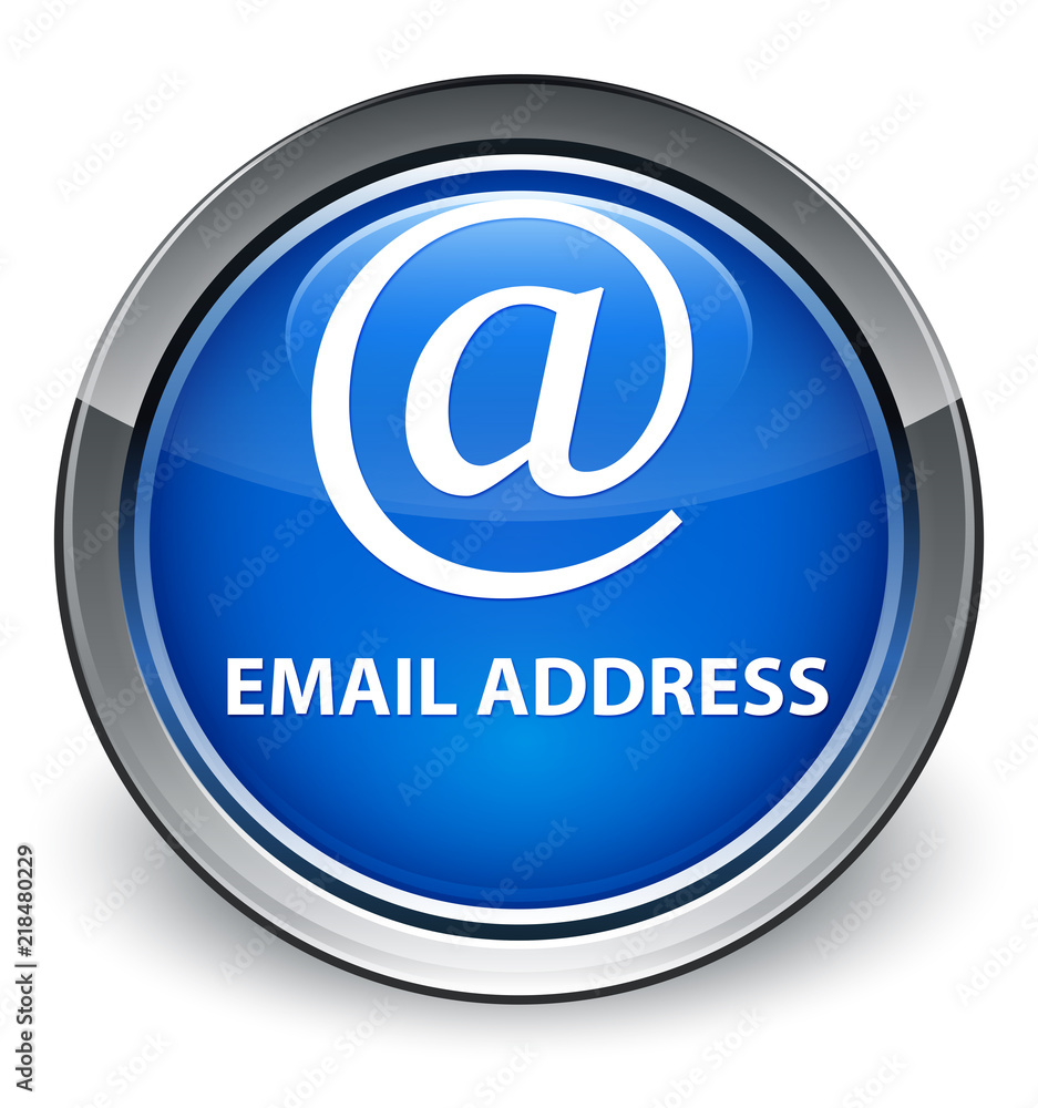 Email address optimum blue round button Email address optimum blue round button