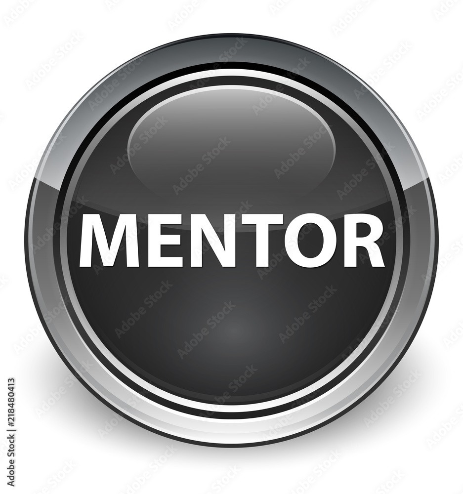 Mentor optimum black round button Mentor optimum black round button