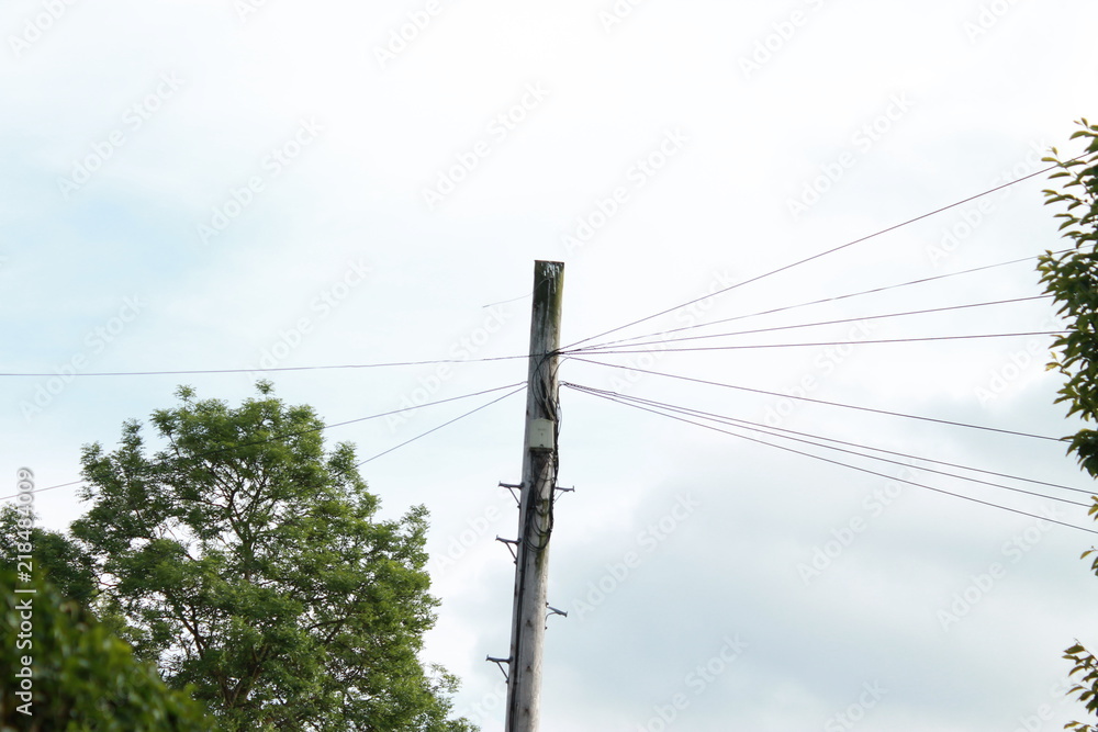 Obraz premium Power Lines