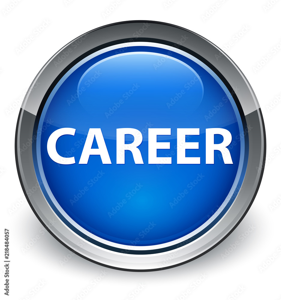 Career optimum blue round button Career optimum blue round button