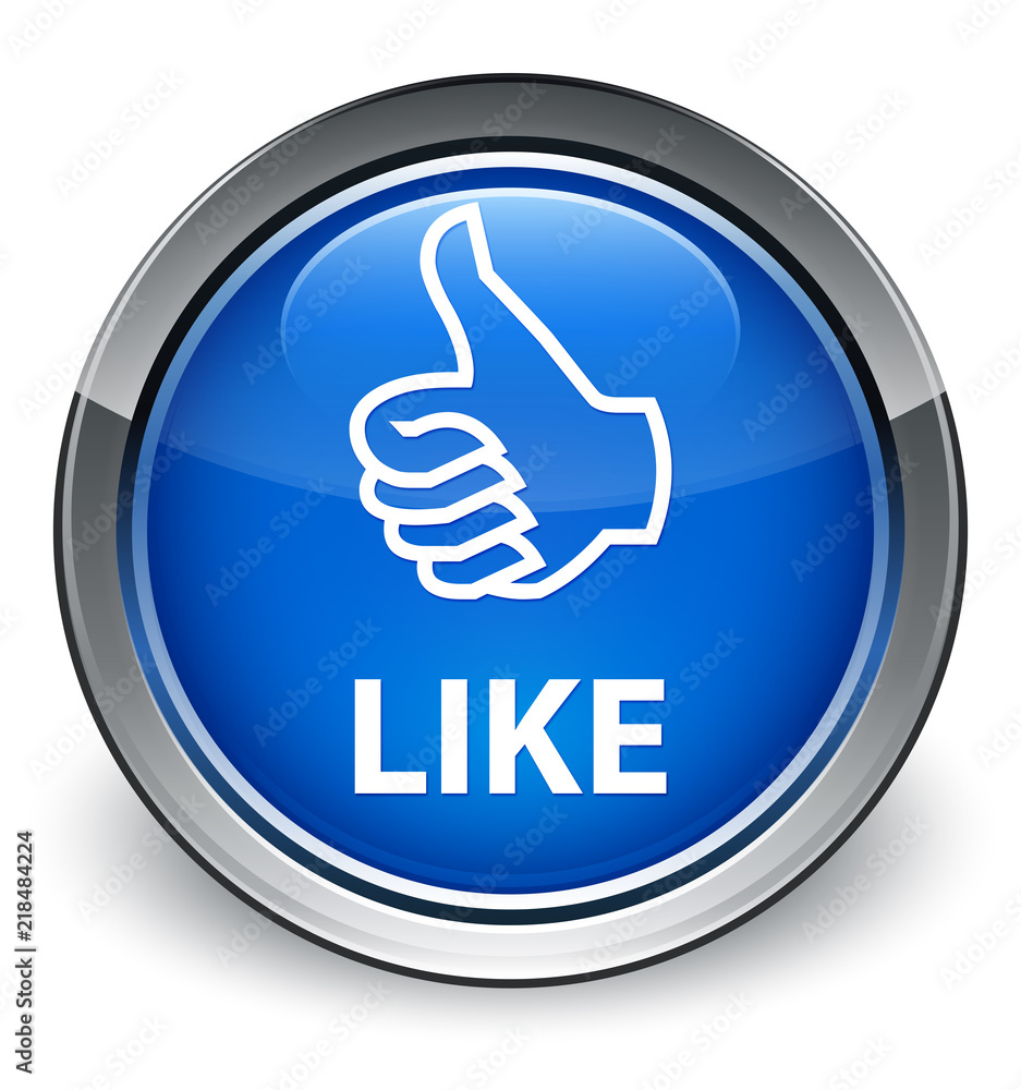 Like optimum blue round button Like optimum blue round button