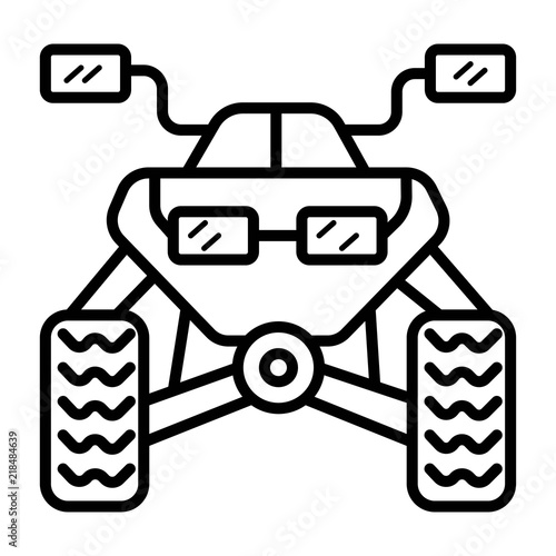 Quad bike icon
