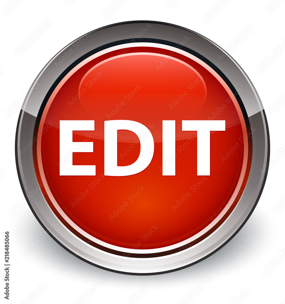 Edit optimum red round button Edit optimum red round button
