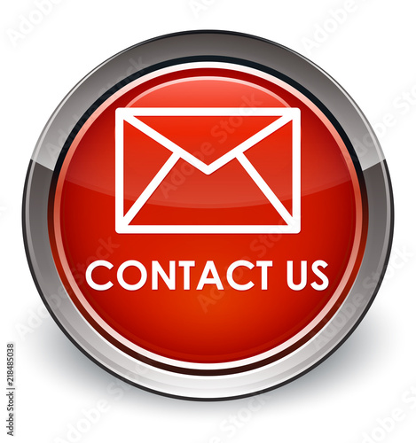 Contact us (email icon) optimum red round button