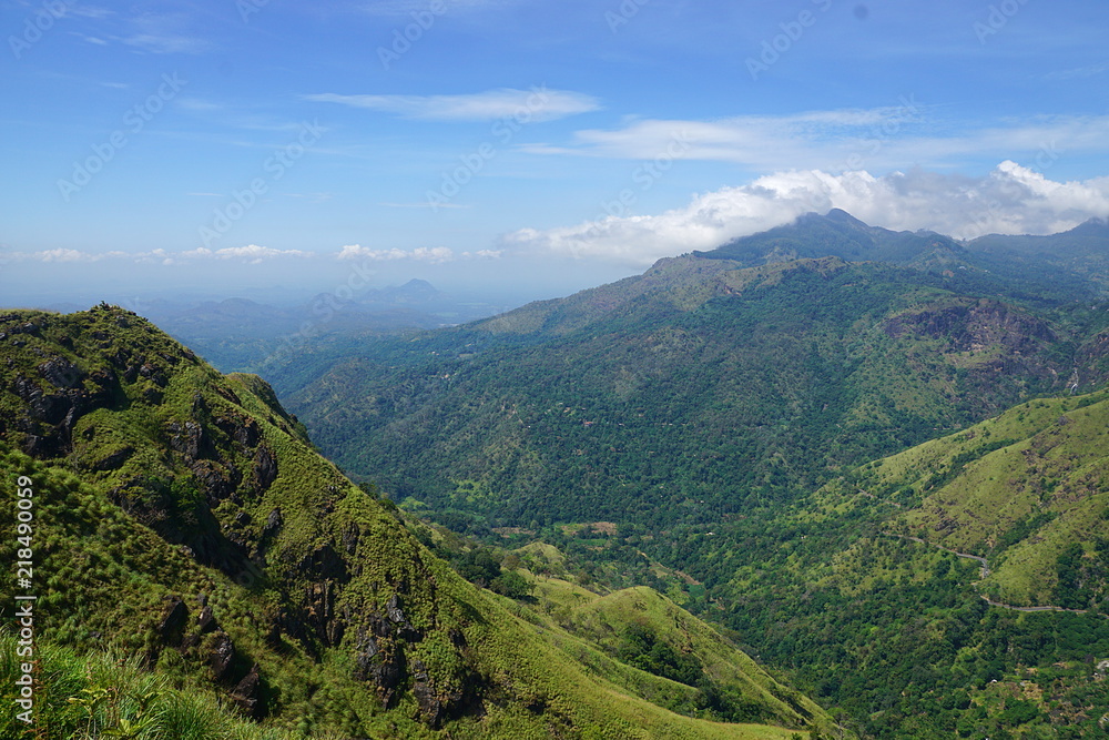 View from the Little Adam's Peak, Ella, Sri Lanka