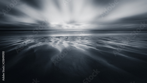 Foto Abstract Sunset, Perran Sands, Cornwall