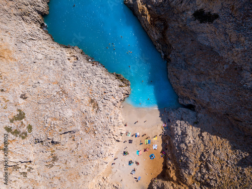 Seitan Limania Beach - Drone Photo