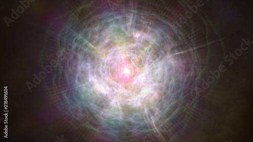 Fototapeta Naklejka Na Ścianę i Meble -  black hole nebula star