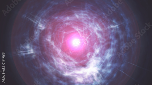 Fototapeta Naklejka Na Ścianę i Meble -  black hole nebula star