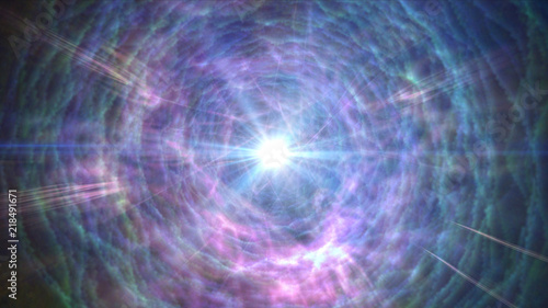 Fototapeta Naklejka Na Ścianę i Meble -  black hole nebula star