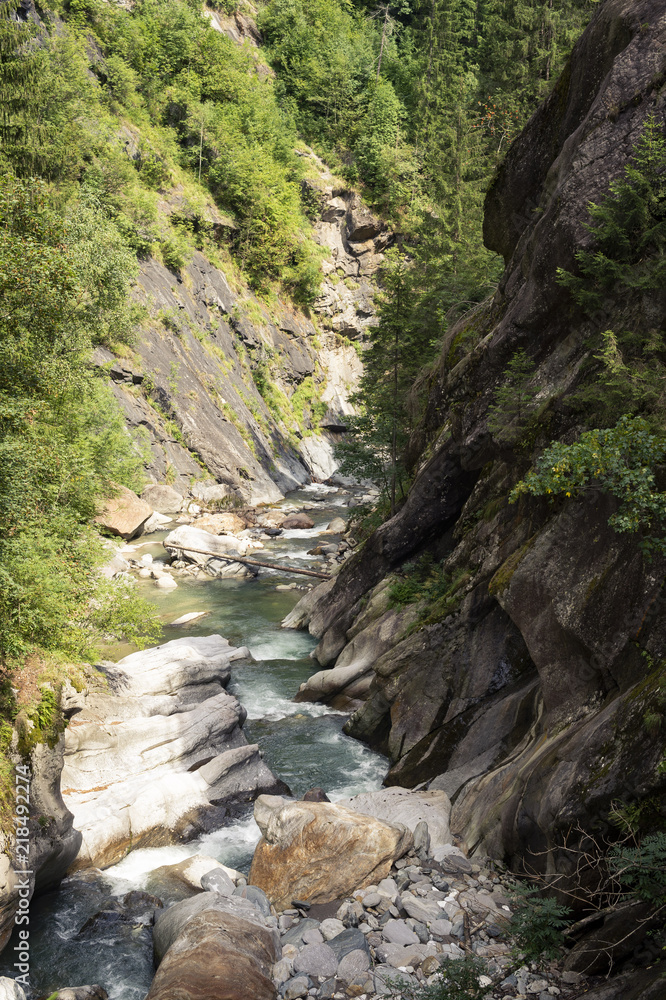 Obraz premium Passerschlucht im Sommer