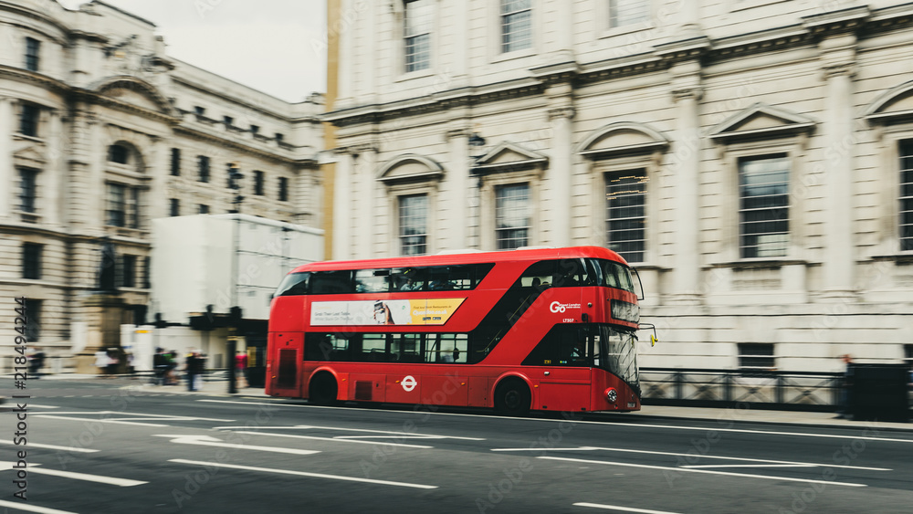 Obraz premium The Red Busses of London
