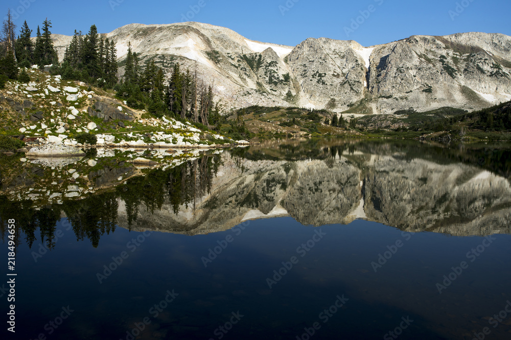 Fototapeta premium Mountain Reflections