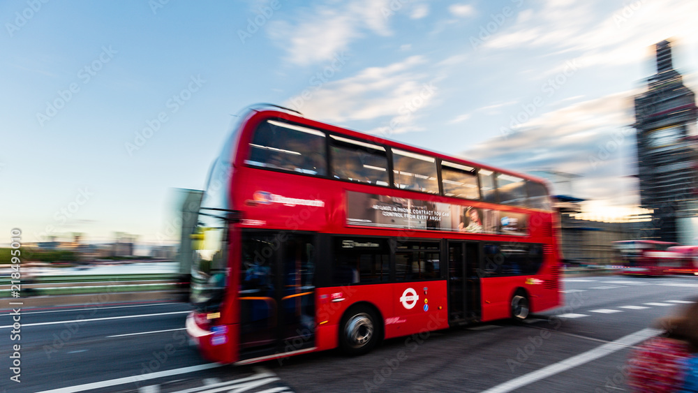 The Red Busses of London