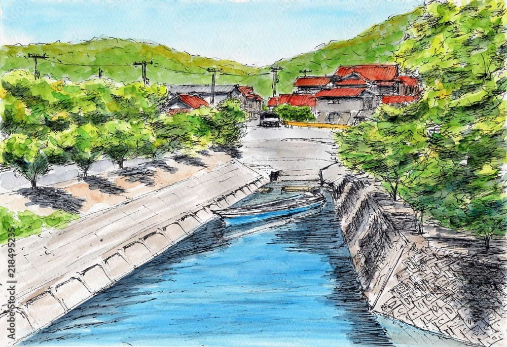 Fototapeta premium 夏の風景