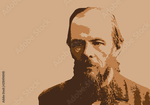 Dostoïevski - portrait - personnage - écrivain - célèbre - historique - romancier - russe - Russie