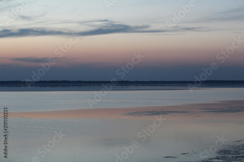 evening clouds over the river © Ihor Korchahin