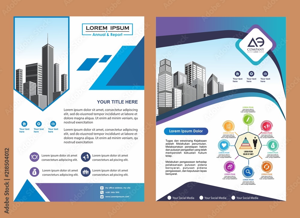 cover, layout, brochure, magazine, catalog for annual report with infographic cover, layout, brochure, magazine, catalog for annual report with infographic
