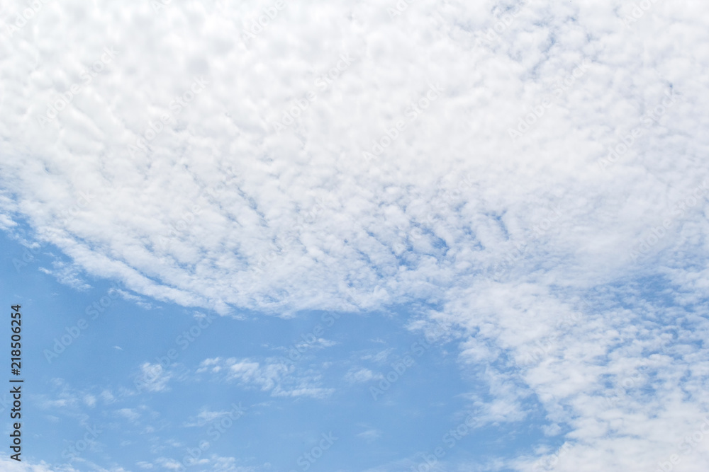cloud on shiny blue sky texture