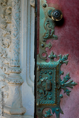 Picaporte puerta Quinta de Regaleira Portugal