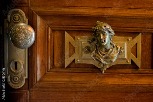 Detalles Picaporte puerta Quinta de Regaleira Portugal