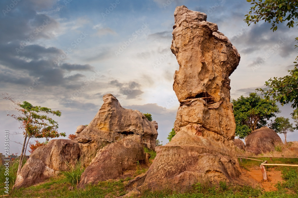 © taitai6769 - Stone henge in Thailand Asia
