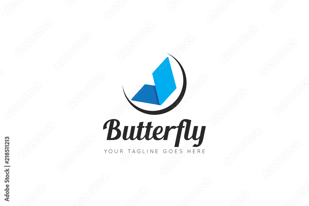 butterfly logo and icon Vector design Template. Vector Illustrator Eps.10 butterfly logo and icon Vector design Template. Vector Illustrator Eps.10