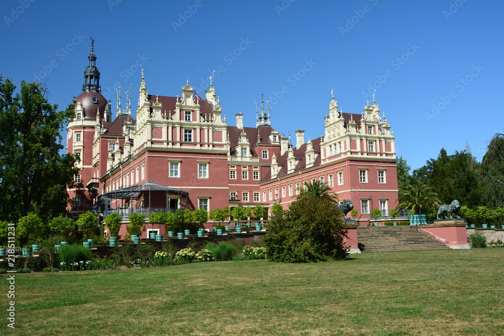 Obraz premium Neues Schloss in Bad Muskau