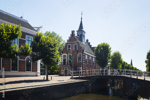 Townhall of Dutch village Balk, Friesland