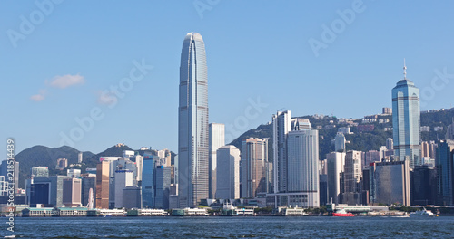 Hong Kong city skyline