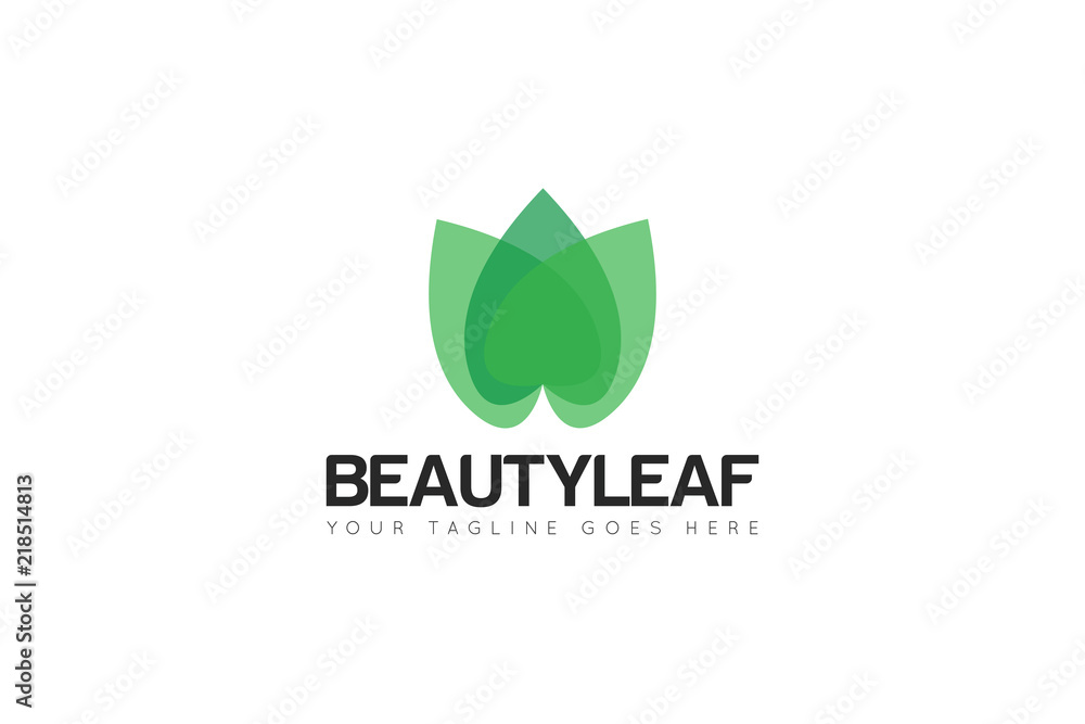 leaf logo and icon Vector design Template leaf logo and icon Vector design Template