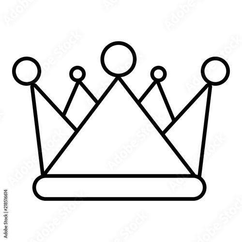 Kievan rus crown icon. Outline illustration of kievan rus crown vector icon for web