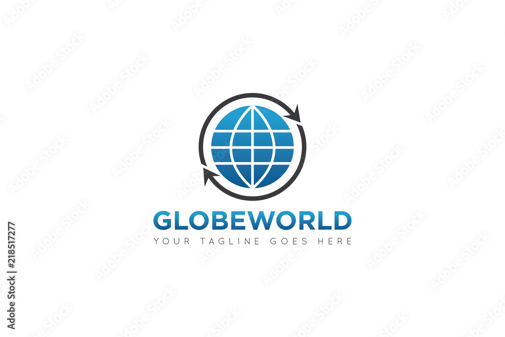 globe logo and icon Vector design Template globe logo and icon Vector design Template
